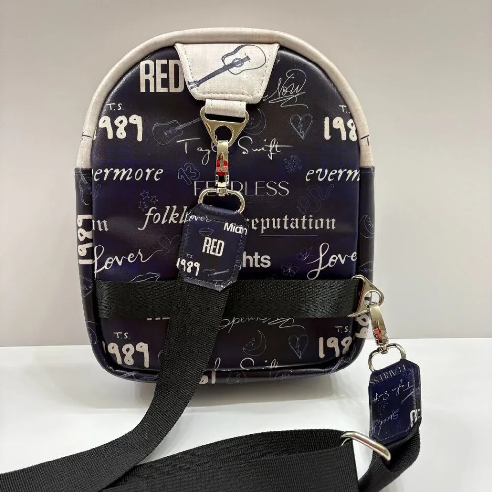 Taylor Swift Tour Backpack/ Sling Bag - RED / 1989 / Midnights - NWOT - Rare